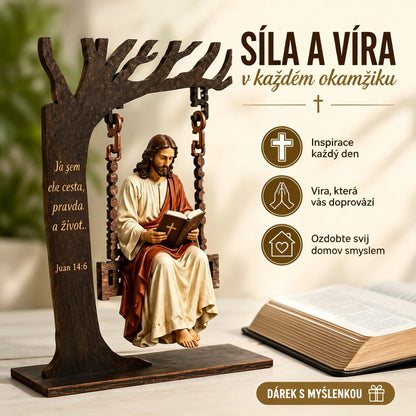 🔥Kup 1 a získej 1 zdarma🔥🔥 Poslední den: 50 % sleva - ✝️📚 Křesťanský visací přívěsek Ježíše