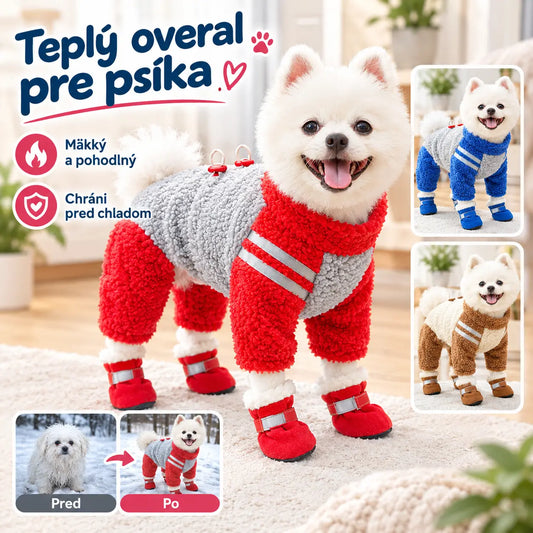 🐶 Měkké, roztomilé a teplé kabátky pro psy a kočky