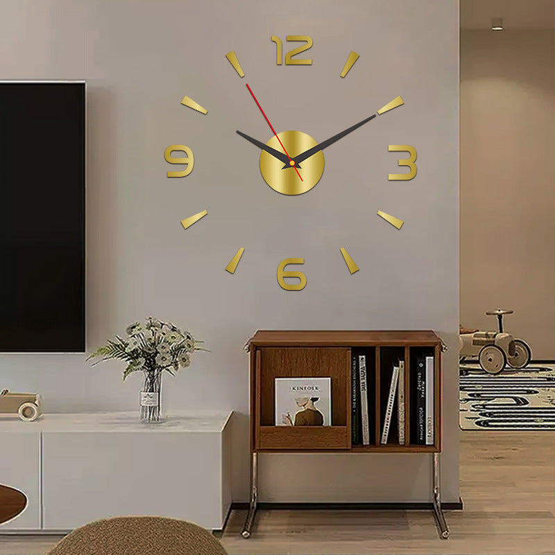 🕑✨3D svítící akrylové nástěnné hodiny - není nutné vrtat (montáž je nutná)