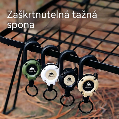 【Kupte 1, získejte 1 zdarma】🎁Multifunkční klíčenka 3 v 1 s karabinou a zatahovacím jojem