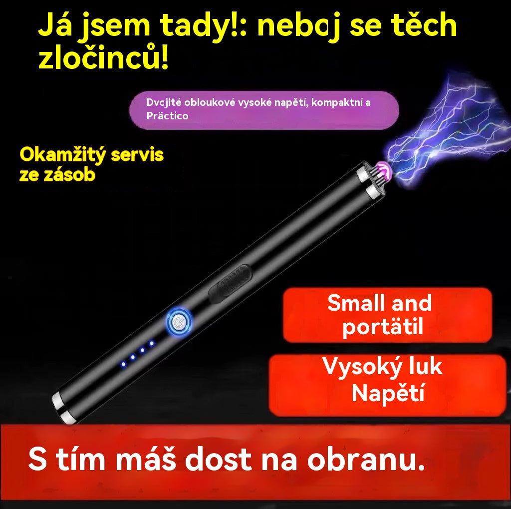 🎁50% SLEVA🎁 Oblouková svítilna pro sebeobranu 4 v 1