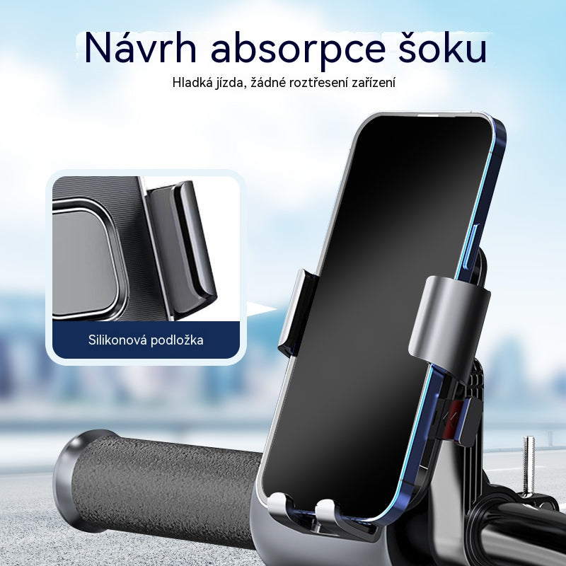【Kupte 1, získejte 1 zdarma】🎉✨ Nárazuvzdorný držák telefonu pro motocykly a jízdní kola