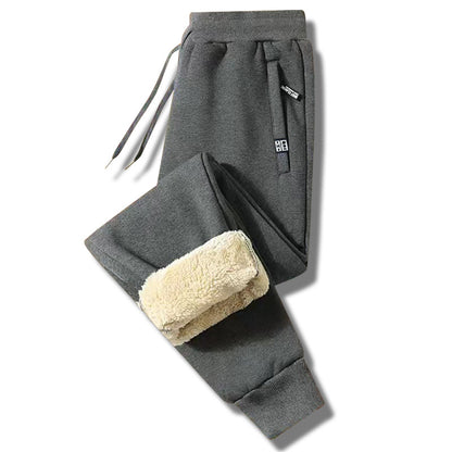 👖🔥【M-5XL】2026 Zimní pánské zimní jehněčí vlna zahuštěná ležérní teplé tepláky✅【40-100kg】