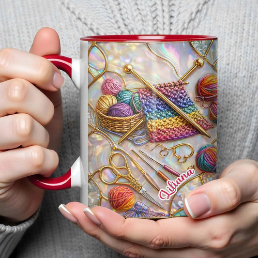 🧵☕【Kupte 1 a získejte 1 zdarma】Hrnek s motivem šití – perfektní dárek pro kreativní duše, které rády šijí