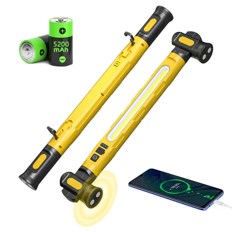 🚗💡🔋 Magnetické LED autoinspekční světlo