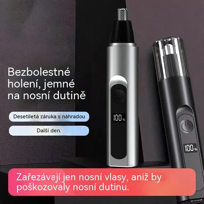 👃Zastřihovač chloupků z nosu pro čištění nosních dírek, nabíjecí a přenosný