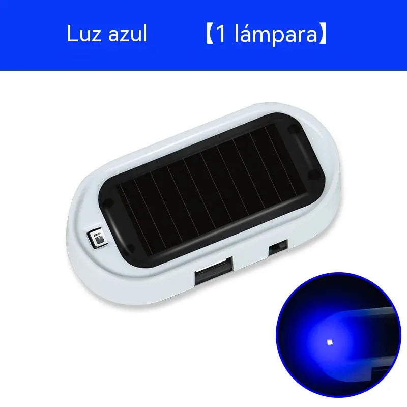 📢🚗 2 kusy 510 Kč ⏰ Solární LED lampa proti krádeži s blikajícím světlem