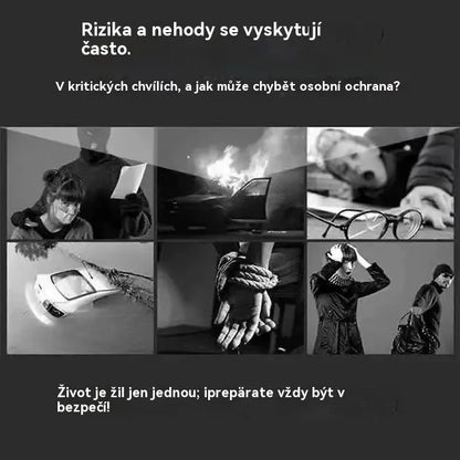 🎁50% SLEVA🎁 Oblouková svítilna pro sebeobranu 4 v 1