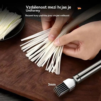 🔥Kupte 1 a získejte 1 zdarma! 🔥 Multifunkční kráječ z nerezové oceli | Kráječ | Kráječ zeleniny a cibule | Kuchyňské náčiní