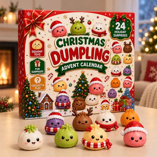 ❄️ 🥰 Čtyřiadvacet dní se squishy – DIY dušená houska hračka slepá taška dárek