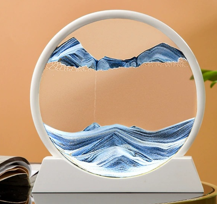 🏡🖼️【Kupte jeden a dostanete jeden zdarma】3D malba pohyblivým pískem pro domácí dekoraci