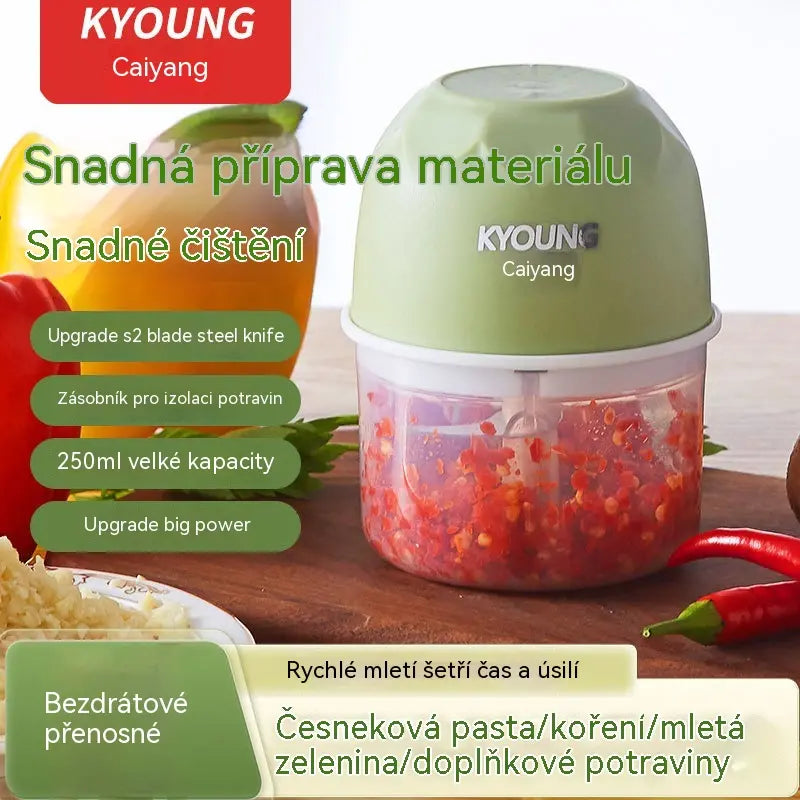 sleva 50 %❤️Bezdrátový efektivní elektrický mini sekáček na potraviny⭐
