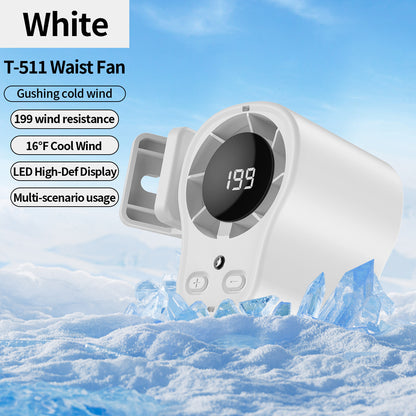 📢Hands-Free osobní chladicí ventilátor s LED displejem