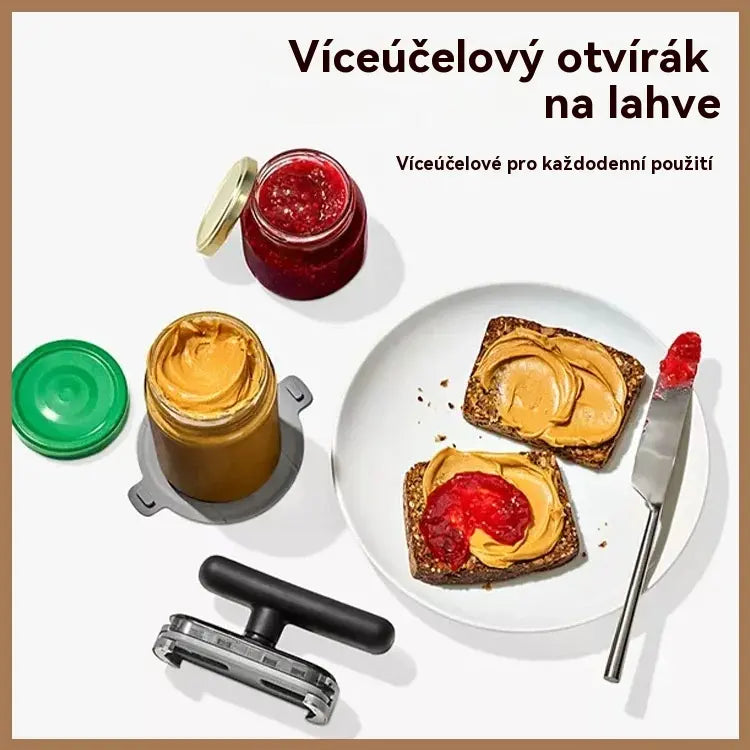 ⌛ 50% OFF🌟 Otvárač na konzervy šetriaci prácu