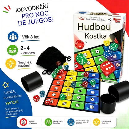 🎲👨‍👩‍👧‍👦Oblíbená desková hra s kostkami Ligreto