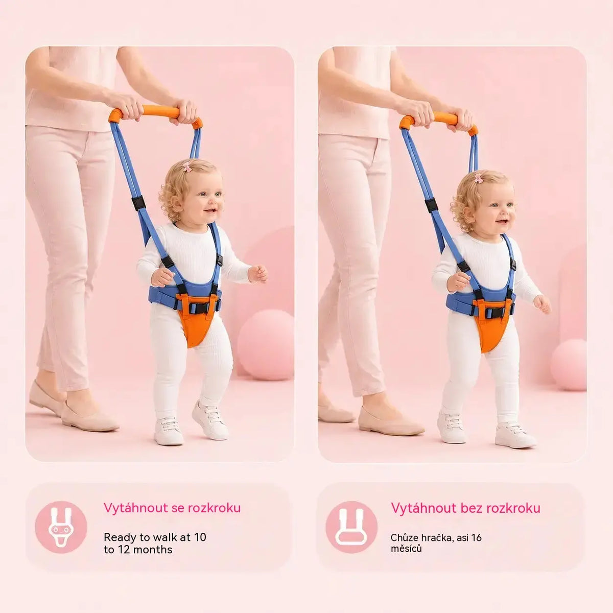 👶🚶Nastavitelné nosítko na chůzi s odnímatelnou opěrkou kyčlí