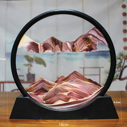 🏡🖼️【Kupte jeden a dostanete jeden zdarma】3D malba pohyblivým pískem pro domácí dekoraci
