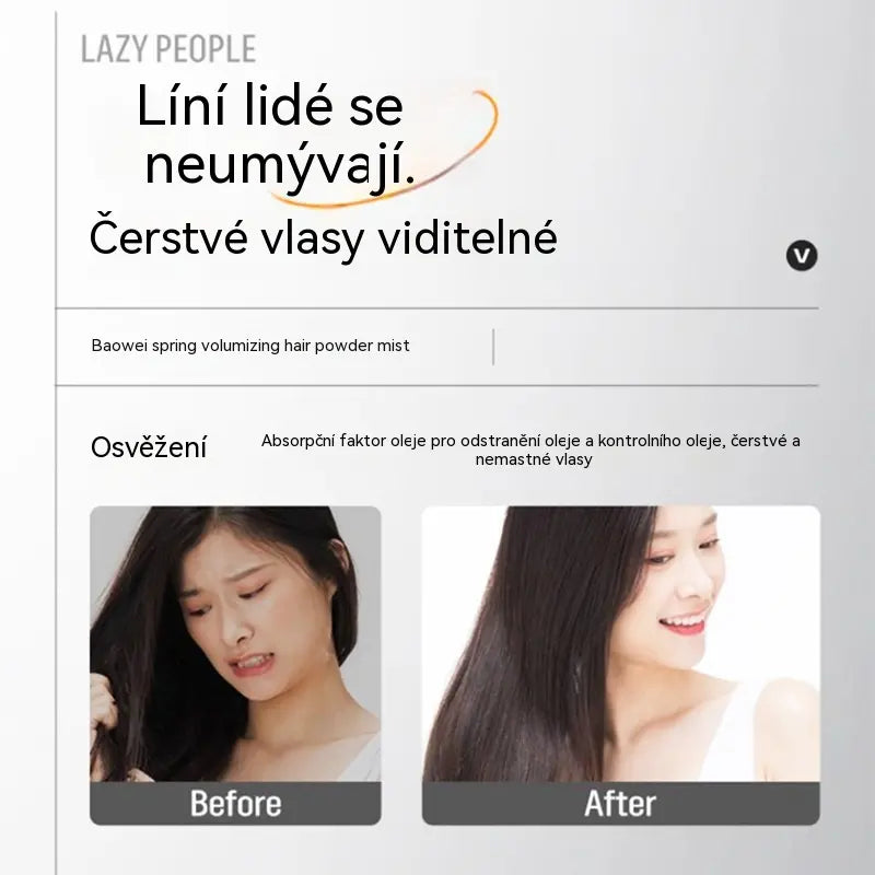 💦📢【2 lahve】Lak na vlasy - osvěžující, líný, objemový a uhlazující sprej
