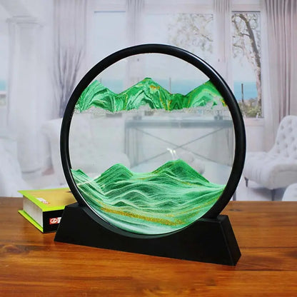 🏡🖼️【Kupte jeden a dostanete jeden zdarma】3D malba pohyblivým pískem pro domácí dekoraci
