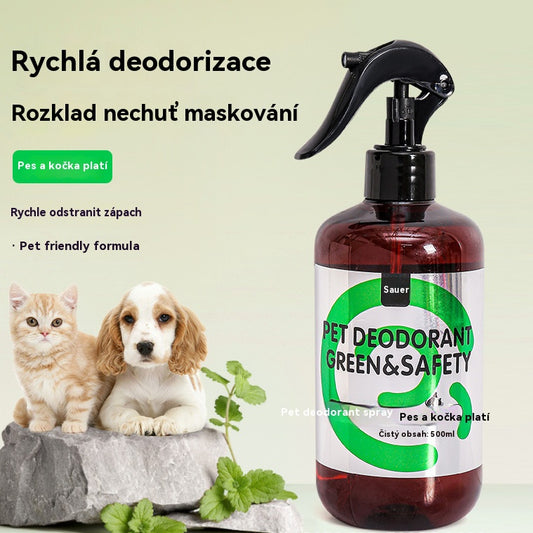 ✨【Koupit 1 získat 1 zdarma】🐶🐱Deodorační sprej pro domácí mazlíčky odstraňuje pachy a ničí bakterie