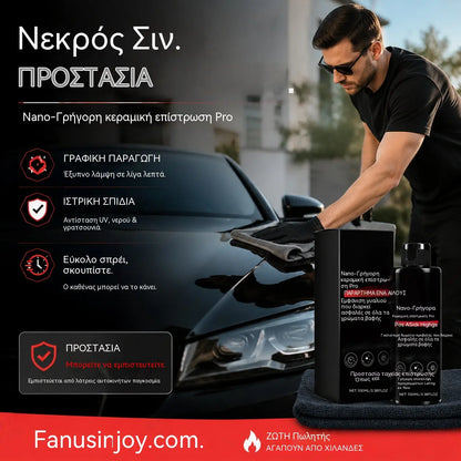 🚗 🏆 Rychle působící sprej na péči o auto s vysokým leskem – Okamžitý lesk a ochrana – Hydrofobní, beze šmouh – ideální na lak, sklo nebo plast ✨🧼💦
