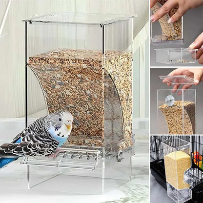 🐦🔥Automatické krmítko pro ptáky odolné proti vylití