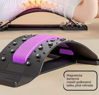 Úleva 3 v 1 Magnet, akupresura a trakce Magnetická terapie Akupunktura Masáž Lumbální tlakoměr