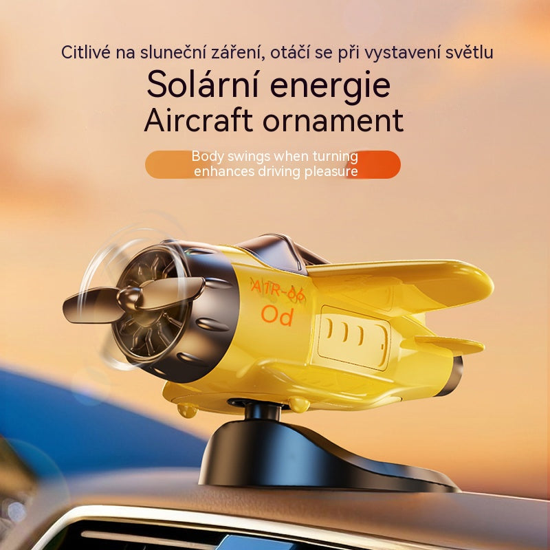 【Kupte 1, získejte 1 zdarma】🎁Solární ozdoby na auto ve tvaru letadel