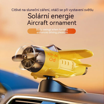 【Kupte 1, získejte 1 zdarma】🎁Solární ozdoby na auto ve tvaru letadel