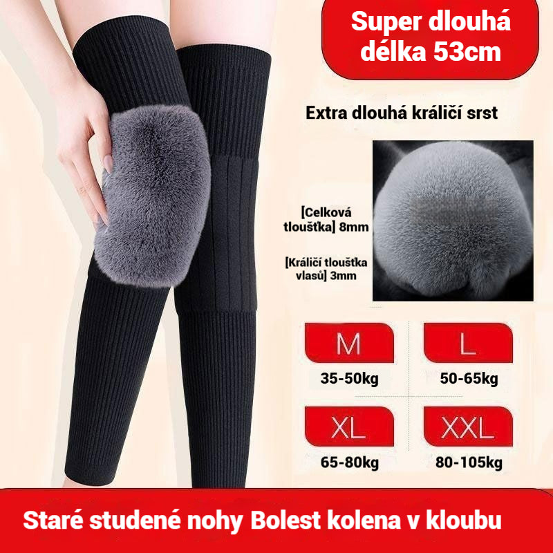 🚶❄️🔥Kupte 2 a dostanete 2 zdarma🔥Nové podzimní/zimní zesílené chrániče kolen s fleecovou podšívkou, které udržují kolena v teple a chrání klouby před chladem.