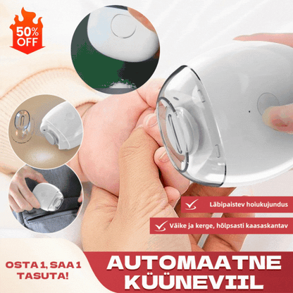💅 Kupte 1 a získejte 1 zdarma! ✨ Automatický pilník na nehty 1, bezpečná a šetrná péče o nehty 👶🔧