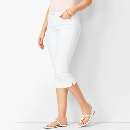 🔥40% sleva na naše nejprodávanější produkty💥Dámské džínové capri kalhoty se spandexem👖