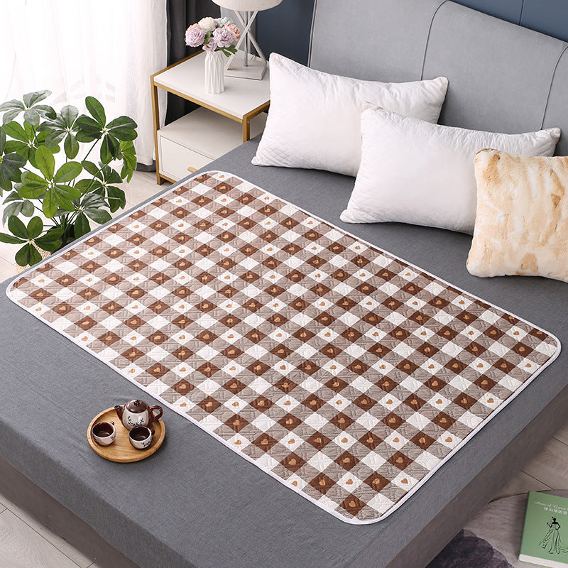 ✨[Kupte 1 a dostanete 1 zdarma]✨🛌 (50*70cm)4vrstvá omyvatelná a prodyšná podložka pro péči o plenky pro dospělé
