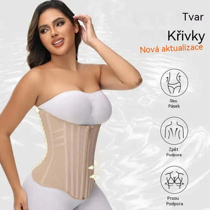 💥Časově omezená sleva 50 % ✨Dámský nastavitelný korzet pro zvýraznění křivek pasu