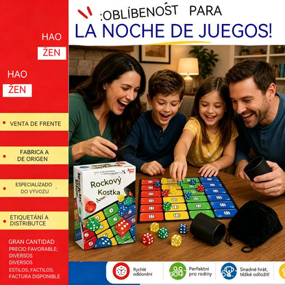 🎲👨‍👩‍👧‍👦Oblíbená desková hra s kostkami Ligreto