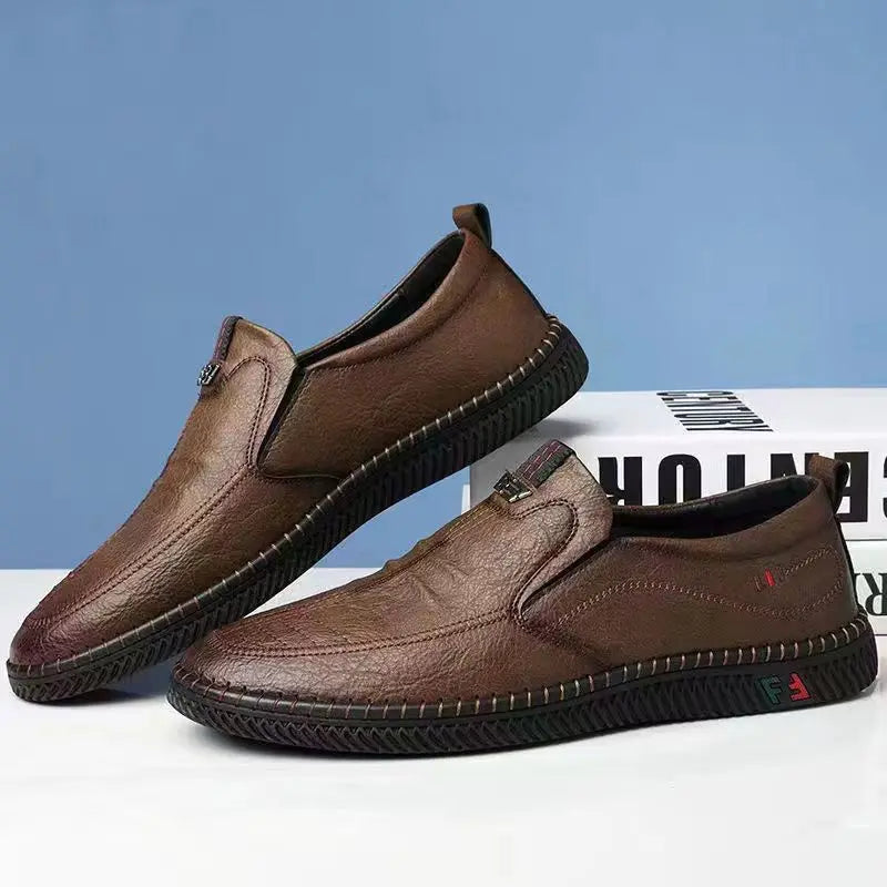 [38–44]👞Pánské boty z měkké přírodní kůže – Maximální pohodlí pro zralé muže