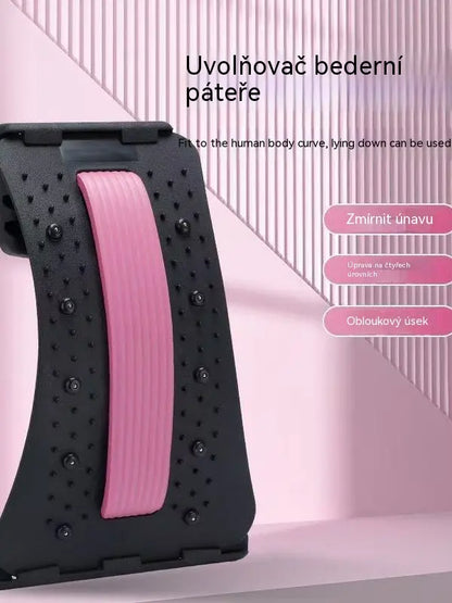 Úleva 3 v 1 Magnet, akupresura a trakce Magnetická terapie Akupunktura Masáž Lumbální tlakoměr