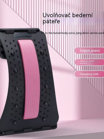 🎖️Úleva 3 v 1 Magnet, akupresura a trakce Magnetická terapie Akupunktura Masáž Lumbální tlakoměr