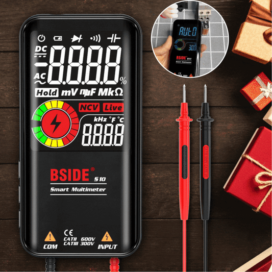 🔥【45% OFF】Inteligentní digitální multimetr, vysoce přesný automatický univerzální multimetr proti popálení