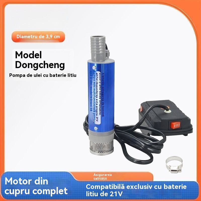 💥✅49% OFF🔥Nové olejové čerpadlo Denaqi s lithiovou baterií, 21V, dvojí použití olejového a vodního čerpadla, lithiová baterie