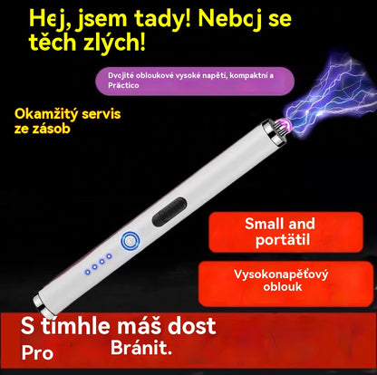 🎁50% SLEVA🎁 Oblouková svítilna pro sebeobranu 4 v 1