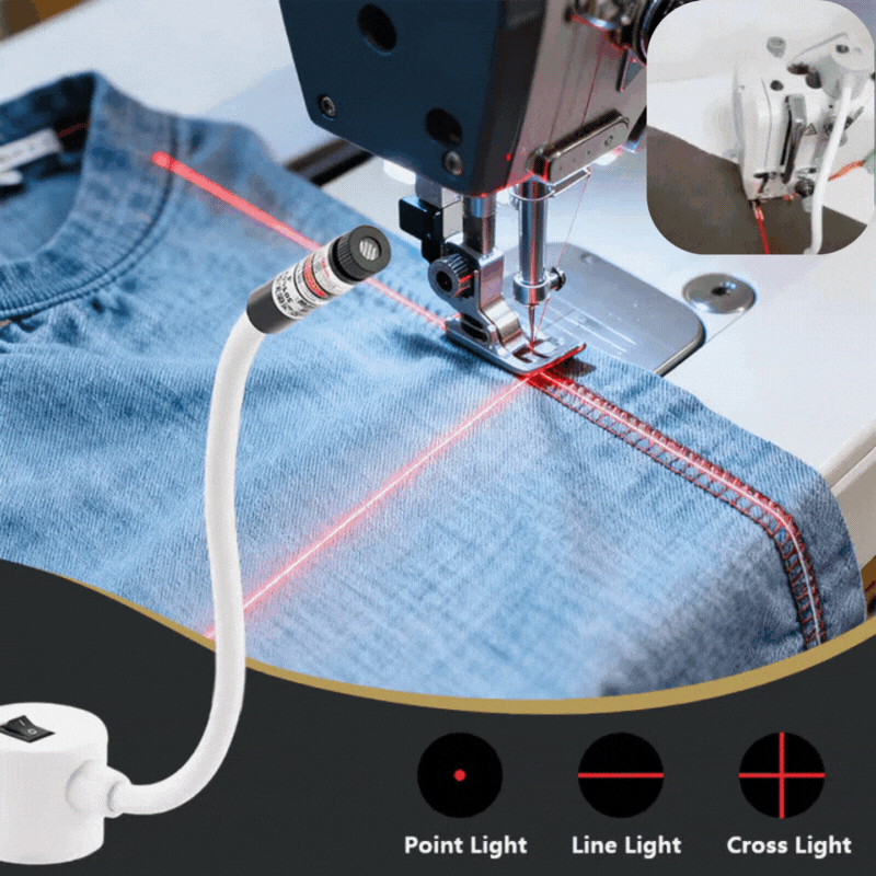 💥50% sleva🔥 Magnetické polohovací prošívací světlo pro šicí stroje