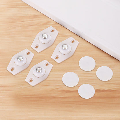 12pcs 🎁 Univerzální sada samolepicích koleček s otočením o 360° ✨ Plynulý pohyb o 360° pro popelnice, krabice a nábytek