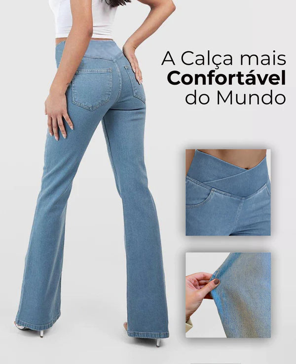 👖【XS-4XL】Dámské strečové džíny s vysokým pasem