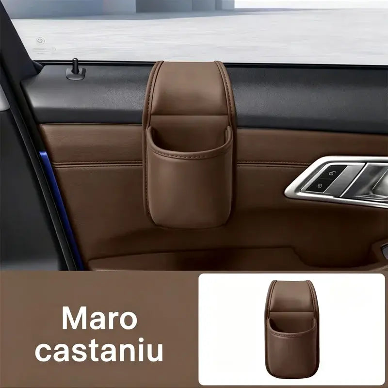 🚗 Prostornější a uklizenější interiér vozu! Držáky na kelímky/na nápoje/na telefon z pravé kůže (snadno se instalují na čelní sklo/kupte jeden a druhý zdarma - kupte dva a jeden zdarma)! ✨