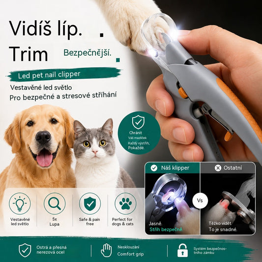 【Kupte 1, získejte 1 zdarma】✨Klíčidla na drápky pro psy a kočky s rychlým senzorem – Bezpečná péče o srst domácích mazlíčků