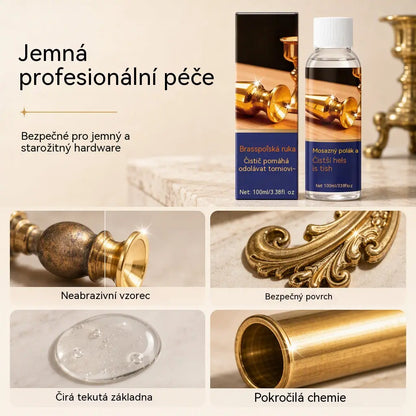 🔥✨【Kupte 1 a získejte 1 zdarma】🔩✨Znečistilo vám mosazné nádobí? Rychlá oprava! Leštící a čisticí prostředky🛡️