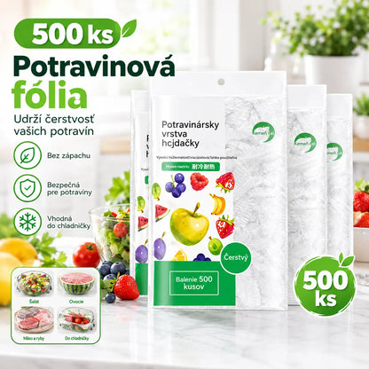 🔥🔥【500 kusov】-- 28€【Posledná akcia: 50% zľava】✨500 listov opakovane použiteľnej, flexibilnej potravinárskej fólie
