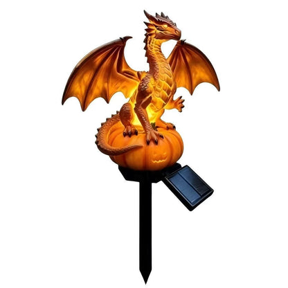 🐉Solární zahradní lampa Dragon Legacy – edice Golden Ember