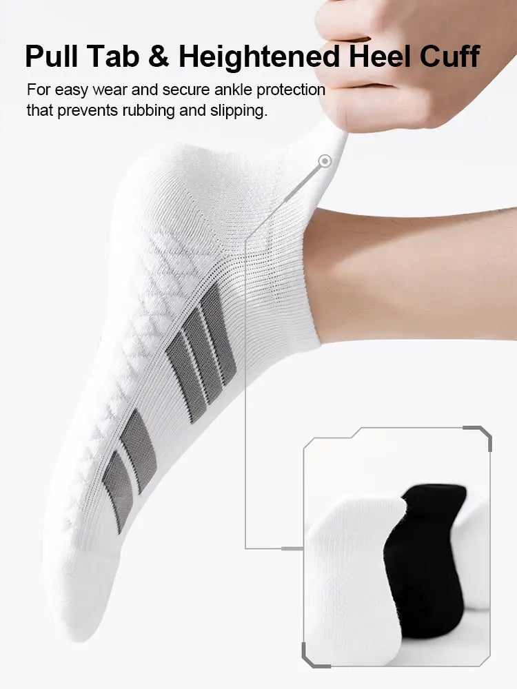 🔥【Kupte 1, dostanete 1 zdarma】Unisex prodyšné ponožky s nízkým střihem, proti zápachu, absorbující pot